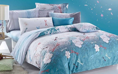 Over The Top Cotton Floral Double Bedsheet