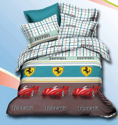56% OFF on By Vikon's Polycotton Printed Single Bedsheet