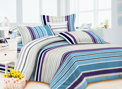 58% OFF on Carah Polyester Printed Double Bedsheet 4 Bedsheet, 8 Pillow Covers, Multicolor