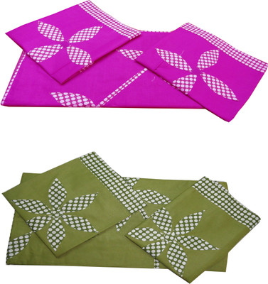 56% OFF on Kalash Cotton Printed Double Fitted Bedsheet