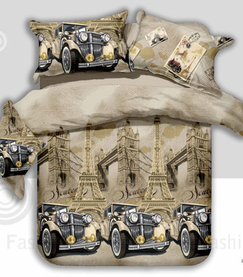 60% OFF on By Vikon's Polycotton Printed Double Bedsheet 60% OFF on By Vikon's Polycotton Printed Double Bedsheet