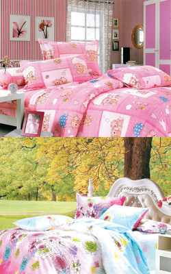 75% OFF on Fabhomes Polycotton Geometric Double King Bedsheet