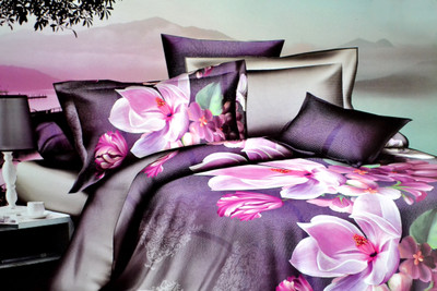 50% OFF on Tweeny Cotton Floral King Bedsheet 1 Bedsheet, 2 Pillow Covers, Multicolor