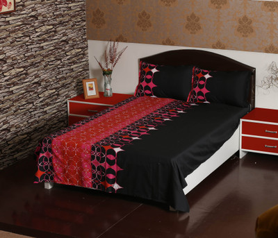 60% OFF on Aalidhra Polyester Silk Blend Geometric Double Bedsheet 60% OFF on Aalidhra Polyester Silk Blend Geometric Double Bedsheet