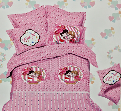 43% OFF on Fashion Pujari Cotton Printed Queen Bedsheet