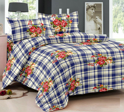 70% OFF on Ahmedabad Cotton Cotton Floral Double Bedsheet 1 double bedsheet, 2 pillow covers, Multicolor 70% OFF on Ahmedabad Cotton Cotton Floral Double Bedsheet 1 double bedsheet, 2 pillow covers, Multicolor