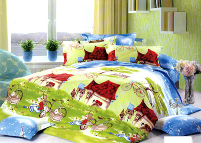 56% OFF on Skilin Cotton Printed Double Bedsheet