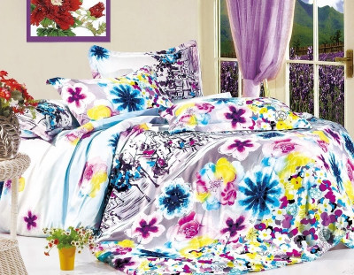 56% OFF on Silver Thread Polycotton Floral Double Bedsheet 1 Bedsheet, Multicolor 56% OFF on Silver Thread Polycotton Floral Double Bedsheet 1 Bedsheet, Multicolor