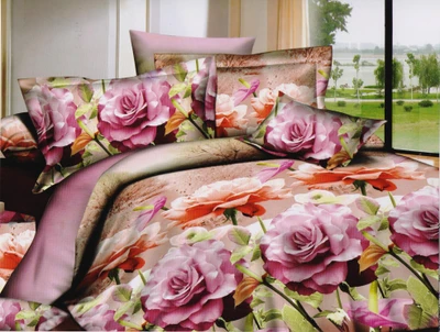 42% OFF on Gran Polycotton Abstract Double Bedsheet