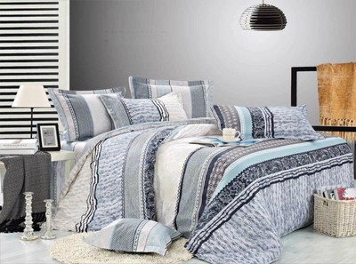 38% OFF on Gran Cotton Abstract King Bedsheet