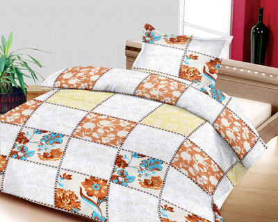 25% OFF on Caps Cotton Self Design Single Bedsheet