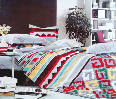 1% OFF on Tjar Polyester Abstract Double Bedsheet 1% OFF on Tjar Polyester Abstract Double Bedsheet