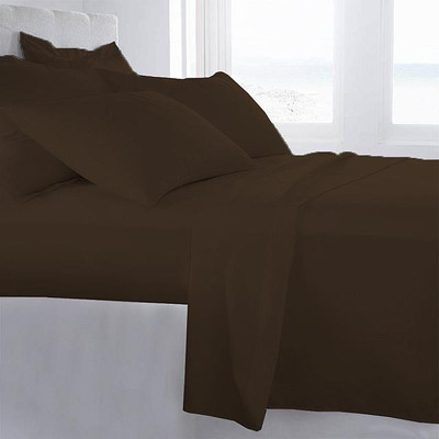 5% OFF on LNT Cotton Plain Queen sized Double Bedsheet