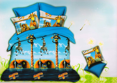 40% OFF on Zigma Collections Cotton Abstract Queen sized Double Bedsheet