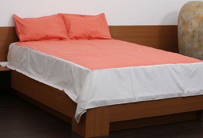 50% OFF on Flazee Cotton Polka King Bedsheet 1 BedSheet, 2Pillow Cover, Peach 50% OFF on Flazee Cotton Polka King Bedsheet 1 BedSheet, 2Pillow Cover, Peach