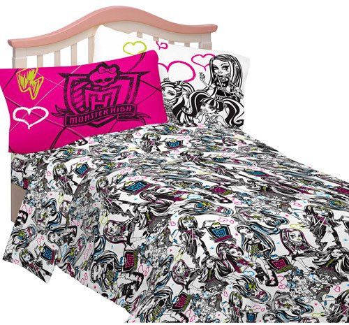Mattel Polyester Printed Double Fitted Bedsheet