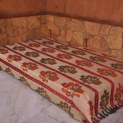 50% OFF on Unnati Cotton Printed Single Fitted Bedsheet