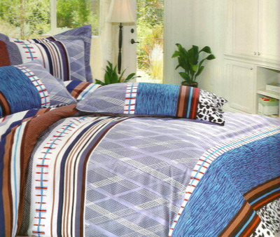 56% OFF on Reliable Polycotton Checkered Double Bedsheet