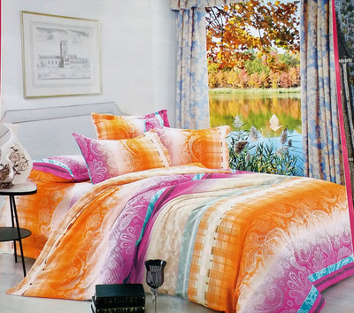 36% OFF on Phm Polycotton Printed Double Bedsheet