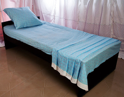 43% OFF on Tangia Angeliq Planes Brushed Cotton Bedding Set