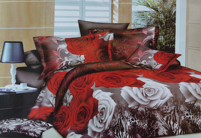 52% OFF on Krishnam Polycotton Floral Double Bedsheet One Bedheet with 2 Pillow Covers, Multicolor 52% OFF on Krishnam Polycotton Floral Double Bedsheet One Bedheet with 2 Pillow Covers, Multicolor