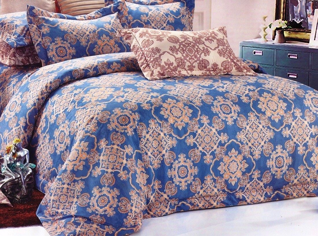 60% OFF on Wrap Polyester Printed Double Bedsheet