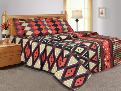 31% OFF on Salona Bichona Cotton Checkered Double Bedsheet 1 Bedsheet, 2 Pillow Covers, Black 31% OFF on Salona Bichona Cotton Checkered Double Bedsheet 1 Bedsheet, 2 Pillow Covers, Black