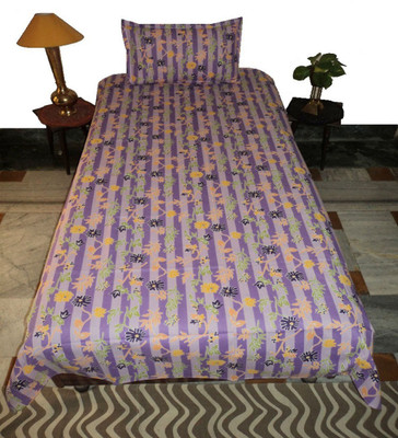 61% OFF on Amita Home Furnishing Cotton Printed Single Bedsheet 61% OFF on Amita Home Furnishing Cotton Printed Single Bedsheet