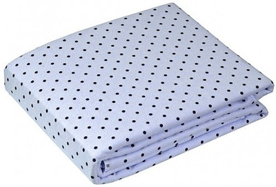 15% OFF on Kushies Cotton Geometric Double Bedsheet