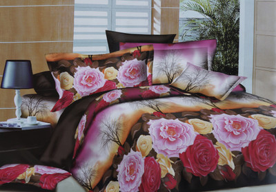 58% OFF on Krishnam Polycotton Floral Double Bedsheet 58% OFF on Krishnam Polycotton Floral Double Bedsheet