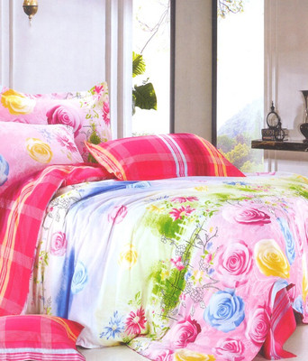 80% OFF on Valtellina Cotton Floral Single Bedsheet