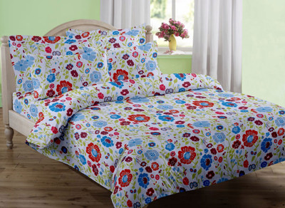 16% OFF on Qubz Cotton Printed Single Bedsheet 16% OFF on Qubz Cotton Printed Single Bedsheet