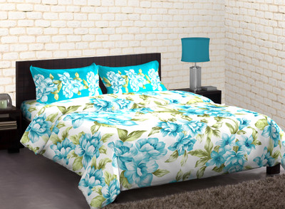 20% OFF on Stellar Home USA Polycotton Floral Double Bedsheet