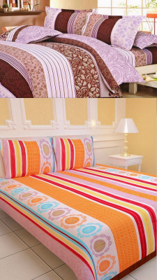 52% OFF on Shopgrab Polycotton Floral Double Bedsheet 52% OFF on Shopgrab Polycotton Floral Double Bedsheet