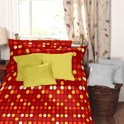 26% OFF on Home Ecstasy Cotton Geometric Single Bedsheet 1 Bedsheet, 1 Pillow Cover, Red 26% OFF on Home Ecstasy Cotton Geometric Single Bedsheet 1 Bedsheet, 1 Pillow Cover, Red