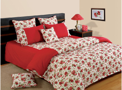 15% OFF on Swayam Cotton Printed Single Bedsheet