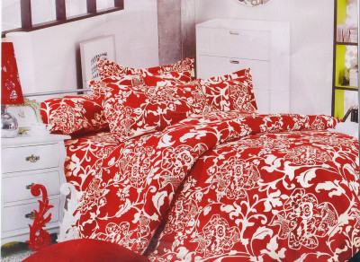 50% OFF on Vrinda Polycotton Printed Double Bedsheet