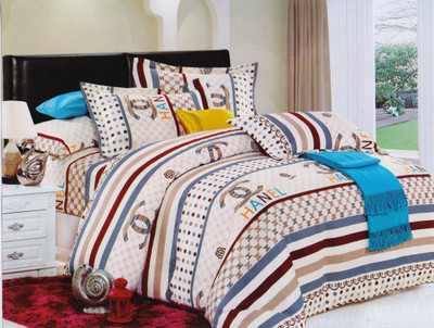 35% OFF on Gran Polycotton Abstract King Bedsheet