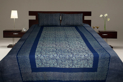 57% OFF on Sriam Cotton Floral Queen Bedsheet