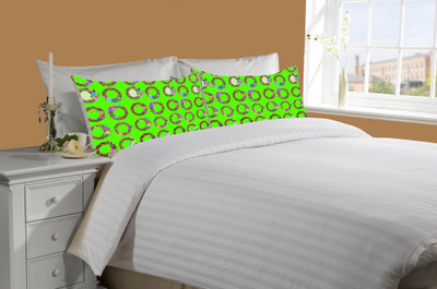 65% OFF on meSleep Cotton Striped Double Bedsheet