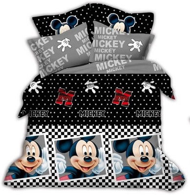 44% OFF on Vikon's Polycotton Printed Double Bedsheet Bedsheet, 2 Pillow Covers, Multicolor