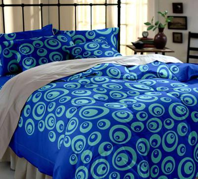 15% OFF on Dreamscape Cotton Geometric Double Bedsheet 15% OFF on Dreamscape Cotton Geometric Double Bedsheet