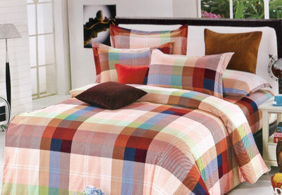 38% OFF on Black Ivy Polycotton 3D Printed Double Bedsheet