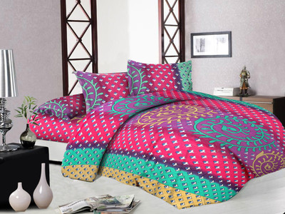 57% OFF on Metro Living Cotton Floral Double Bedsheet 57% OFF on Metro Living Cotton Floral Double Bedsheet