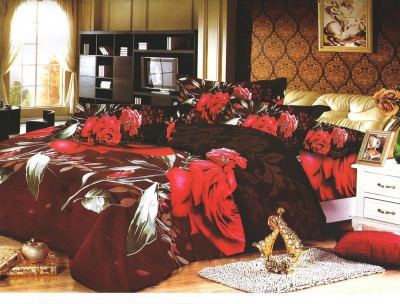 45% OFF on Groovy Polycotton Printed Double Bedsheet