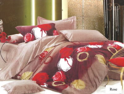 15% OFF on Sassoon Polyester Floral Double Bedsheet
