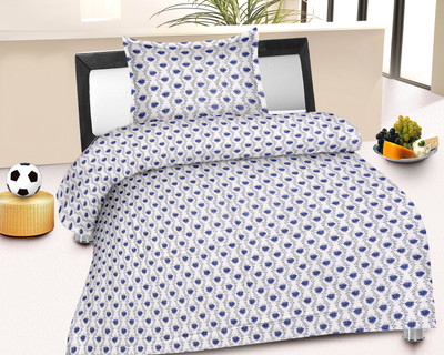Caps Cotton Floral Single Bedsheet
