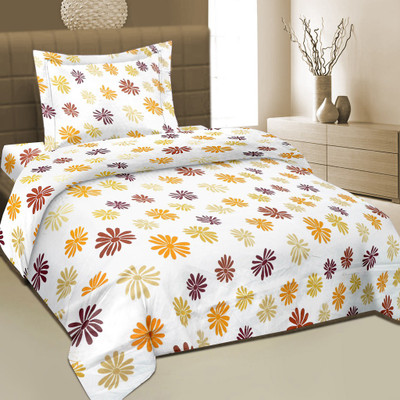 50% OFF on Cortina Cotton Floral Single Bedsheet 1 Sigle Bed sheet, 1 Pillow Cover, Multicolour 50% OFF on Cortina Cotton Floral Single Bedsheet 1 Sigle Bed sheet, 1 Pillow Cover, Multicolour