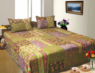 15% OFF on Dekor World Cotton Floral Double Bedsheet 15% OFF on Dekor World Cotton Floral Double Bedsheet