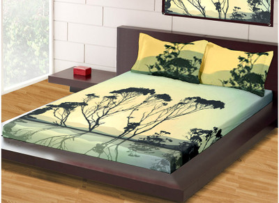 Raymond Cotton Printed Double Bedsheet